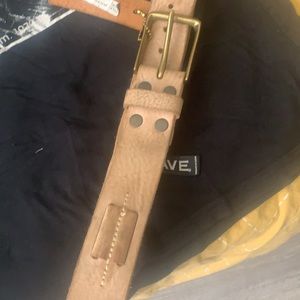 NWT Totally cool Leather belt by BRAVE
